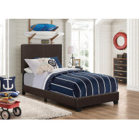 Coaster Furniture 300762T Dorian Upholstered Twin Bed Brown